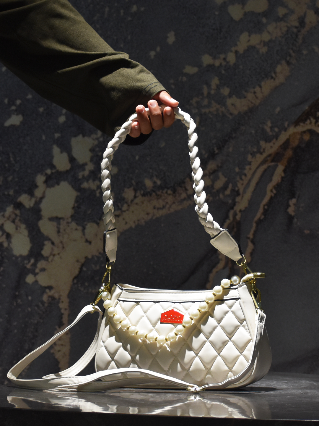 aloomi Pearl sling Ladies Bag