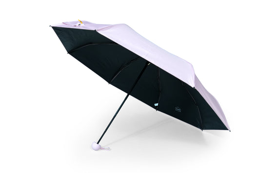 alooMi 5 fold Umbrella with Round handle & Protective cases