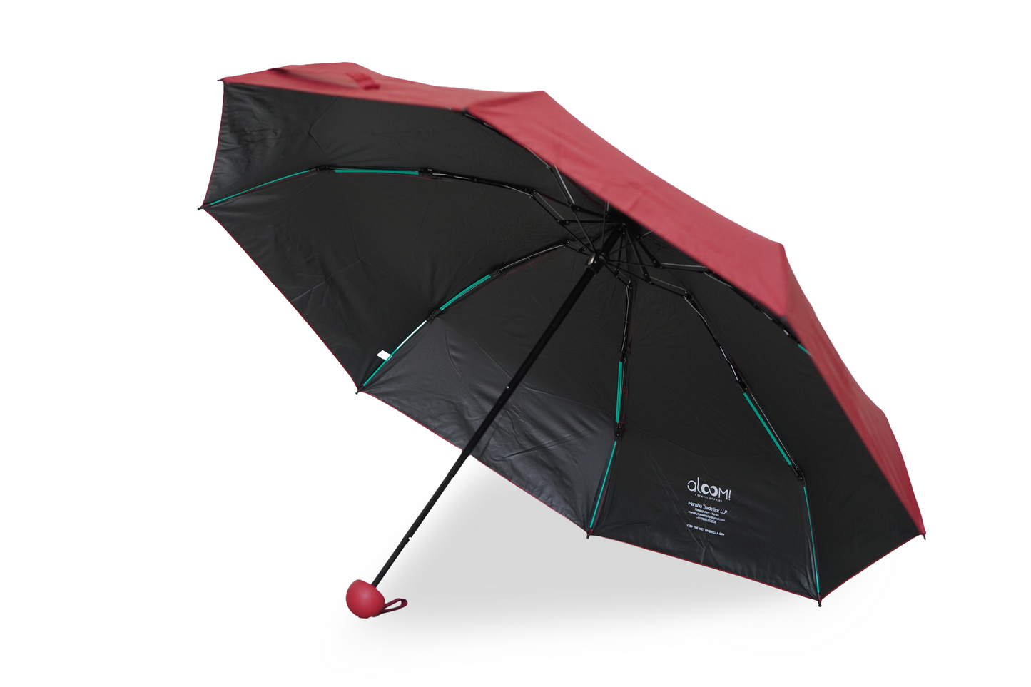 New Aloomi 5 Fold Umbrella with Protective case